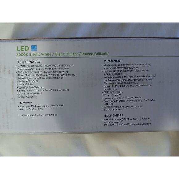 Progress Lighting P700001-028-30 Hide-a-Lite V Undercabinet 11.5 inch White - Picture 4 of 8